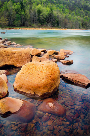 Colors of the Cheat River, WV