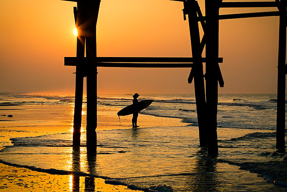 Sunrise Surfer