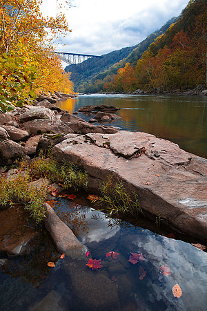 New River Gorge in Fall