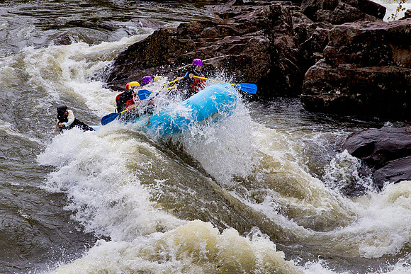 Gauley River Rafting, Lost Paddle - West Virginia
